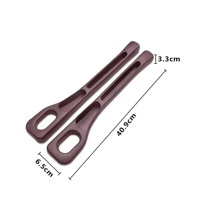 2Pcs Car Seat Gap Filler Organizer PU Waterproof Universal Car Seat Gap Anti-Leak Stopper Strip 2Slot Seat Gap Storage Organizer